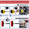 23 PCS / Set Car Tire Slits Multi-Function Cleaning Brush