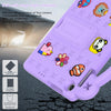 For Lenovo Tab M10 3rd Gen TB328FU / TB328XU 2022 10.1 Handle Kickstand Children EVA Shockproof Tablet Case(Light Purple)