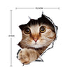 Style 4 Large 3D Stereo Cat Car Sticker Car Body Scratches And Occlusion Stickers