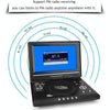 8.5 Inch LCD Screen Portable EVD Multimedia Player Play-watching Machine(AU Plug)