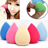 Great Beauty Facial Makeup Water-drop Sponge Blending Foundation Smooth Sponge Cleansing Cosmetic Cotton Pads, Random Color Delivery