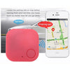 Portable Mini Square Anti Lost Device Smart Bluetooth Remote Anti Theft Keychain Alarm(Red)