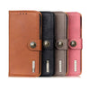 For Alcatel 1SE 2020 Cowhide Texture PU + TPU Horizontal Flip Leather Case with Holder & Card Slots & Wallet(Khaki)