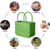Outdoor EVA Hole Waterproof Bag Beach Bags(Green)