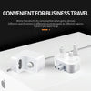 2 PCS XJ01 Power Adapter for iPad 10W 12W Charger & MacBook Series Charger, UK Plug