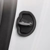 4pcs / Set For Tesla Model 3/Y Door Latch Cover Silent Shock Absorption Locking Clip(Black)