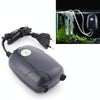 Quiet Aquarium Air Pump 220V 5W - Dual Outlet Adjustable Flow