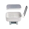 Outdoor Travel Camping Camping Lunch Box Portable Foldable Aluminum Lunch Box Retro Lunch Box Small, Style:Lunch Box And Steaming Rack And Folding Stove