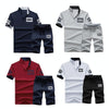 Summer Men T-shirt Half-sleeved Sports Suit, Size: L()