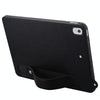 For iPad 10.2 2021 / 2020 / 10.5 2019 TPU Leather Back Tablet Case with Wristband(Black)