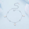BSB139 925 Sterling Silver Lucky Clover Bracelet
