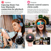 T86 Woman Health 1.27 inch Smart Watch, BT Call / Physiological Cycle / Heart Rate / Blood Pressure / Blood Glucose / SOS(Rose Gold Steel Band)