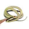 2 PCS Boa Constrictor Tricky Toy Mischief Scary Simulation Snake(Green)