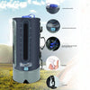 AFISHTOUR FW2078 12L Outdoor Bath Water Storage Bag Portable Camping Bath Bag, Colour: Spherical Air Pump