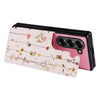 For Samsung Galaxy Z Fold6 Printed Double Buckle RFID Anti-theft Phone Case(Dried Flower World)
