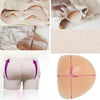 Buttocks Panties Hip Silicone Panties Beautiful Body Women Panties, Size:M, Style:2 PCS Silicone+Sponge Pad(Black)