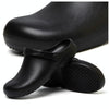 Kitchen Chef Shoes Food Service Non-slip Water-proof Oil-Proof Slippers, Size:44(Black)