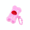 Dog Poop Bag Dispenser Bone Shaped with Bags (Orange)