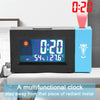 8290 Electronic Colour Screen Weather Clock Weather Forecast Projection Clock Rotatable Digital Clock Without USB Cable