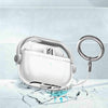 For Apple Beats Studio Buds / Buds+ Headphones Shape Clear Acrylic Headset Protective Case(White)