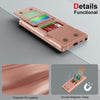 For Samsung Galaxy S25 Ultra 5G Vertical Flip Card Bag Holder Leather Phone Case(Rose Gold)