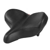 WEST BIKING Bicycle Riding Big Butt Comfortable Saddle(Black Groove)