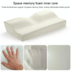 Butterfly Shape Memory Foam Snorked Pillow Slow Rebound Health Care Cervical Pillow, Dimensions: 50x30x10x6cm(Water Cube White)