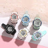 SYNOKE 9810 Multifunctional Luminous Waterproof Student Sports Watch(Lake Green)