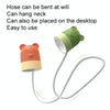 KD201 Portable Lamp Hanging Neck Reading LED Night Light, Style: Bear (Orange+Green)