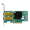 XXA037 Intel 82599 Dual SFP Port  PCI Express FCoE PCIe x8 10 Gigabit Ethernet Network Optical LAN Card Adapter