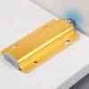 3 PCS Aluminum Alloy Bouncer Free Handle Push-Pull Cabinet Wardrobe Door Drawer Bouncer, Color: Gold