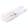G9 2.5W 200LM Transparent Cover Corn Light Bulb, 14 LED SMD 2835, AC 220-240V(Warm White)