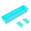 Adjustable Drawer Cutlery Divider Case Makeup Storage Organizer Box, Size:30x12x5cm(Orange)