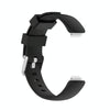 For Fitbit Inspire 2 TPE Watch Band, Size:S(Black)