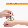 Small Dumbbell Reverse Magnetic Vibration Beauty Instrument Magnetic Mask Essential Oil Introduction Instrument(White)
