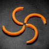 For DJI AVATA 2 STARTRC Propeller TPU Protective Guard Anti-collision Ring Cover(Fluorescent Orange)