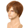 Men Realistic Natural High Temperature Wire Short Wigs(WIG-M45)