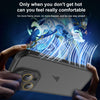 For iPhone 13 Hardware Side Cooling Skin Feel Frosted Phone Case with Lens Film(Gold)