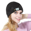 Unisex Autumn and Winter College Wind Crown Knit Hat, Hat Size:One Size(Dark Gray)