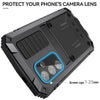 For Samsung Galaxy S25+ 5G R-JUST Life Waterproof Dustproof Shockproof Phone Case(Black)