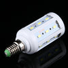 5W PC Case Corn Light Bulb, E14 380LM 24 LED SMD 5730, AC 85-265V(Warm White)