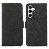 For Samsung Galaxy A26 5G ABEEL Frosted Magnetic RFID Leather Phone Case(Black)