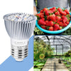 2 PCS LED Plant Growth Lamp Full Spectrum Plant Fill Light Cup, Power: E27 18 Beads
