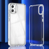 For Samsung Galaxy A05 Shine High Transparency Acrylic Phone Case(White)