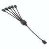 5V 3-Pin Aura RGB Extension Cable (30cm, Black) for ASUS Motherboard