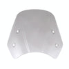 5-7 Inch Retro Motorcycle Windshield Universal Modified Windshield(Transparent)