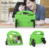 For Galaxy Tab 4 7.0 T230 / T231 EVA Material Children Flat Anti Falling Cover Protective Shell With Thumb Bracket(Green)