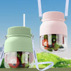 800ml Multifunctional Wireless Portable Juicer Large-capacity Outdoor Juicer(Pink)