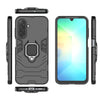 For Samsung Galaxy A26 5G PC + TPU Shockproof Protective Phone Case with Magnetic Ring Holder(Black)
