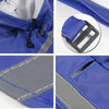 Reflective Dog Raincoat, Purple XS - Breathable & Waterproof